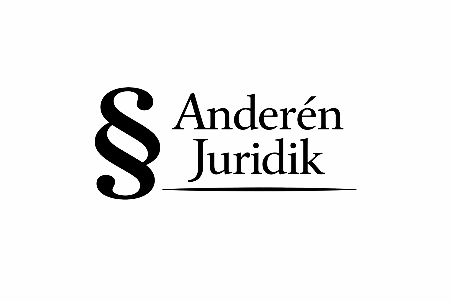 Anderén Juridik logotyp